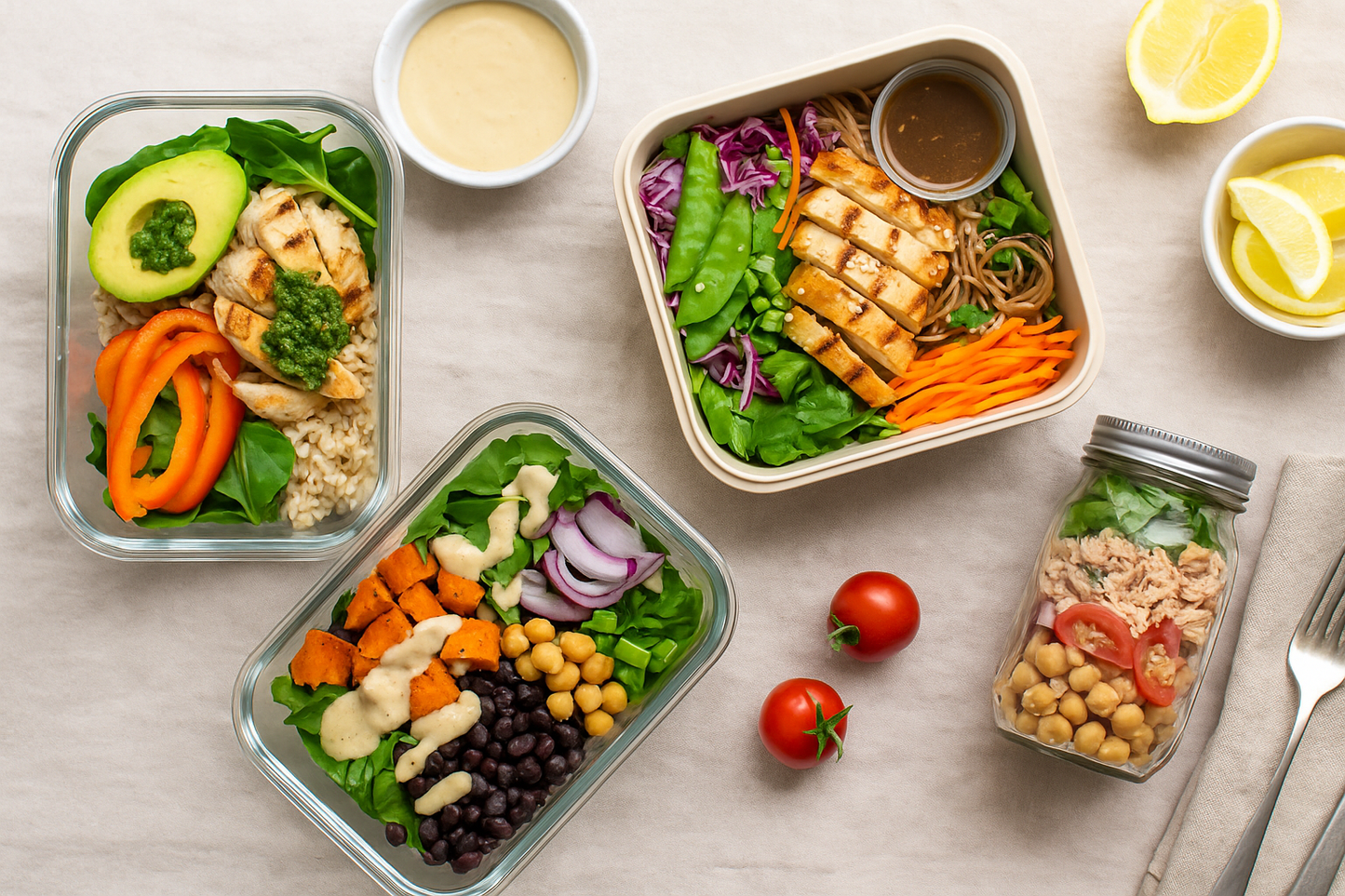 Healthy Make‑Ahead Work Lunch Ideas that Save Time & Support Focus
