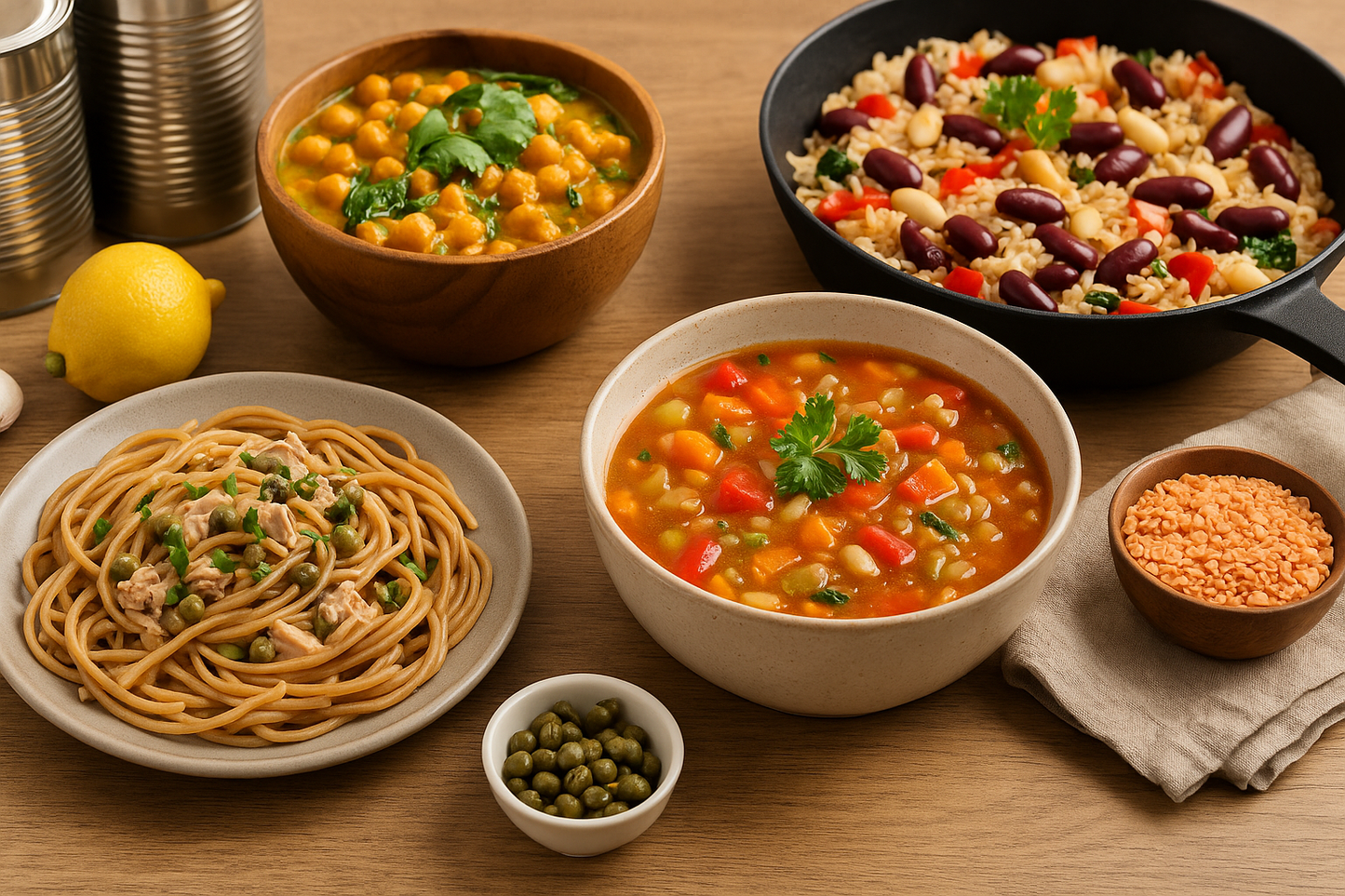Pantry-Friendly Meals for Busy UK Weekdays