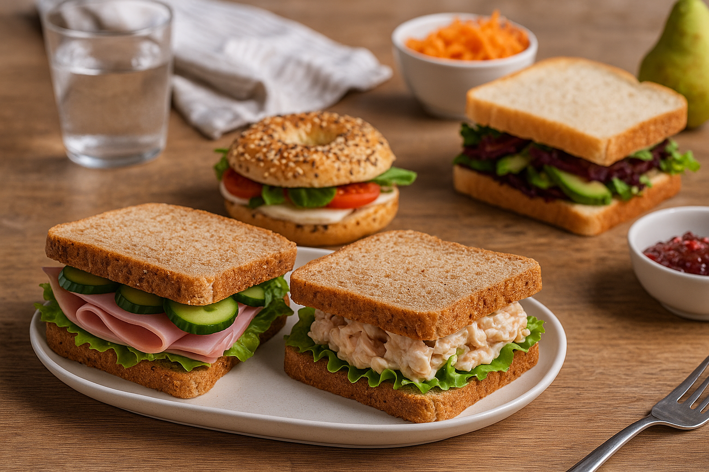 Creative Sandwich Ideas for Work or School Lunches