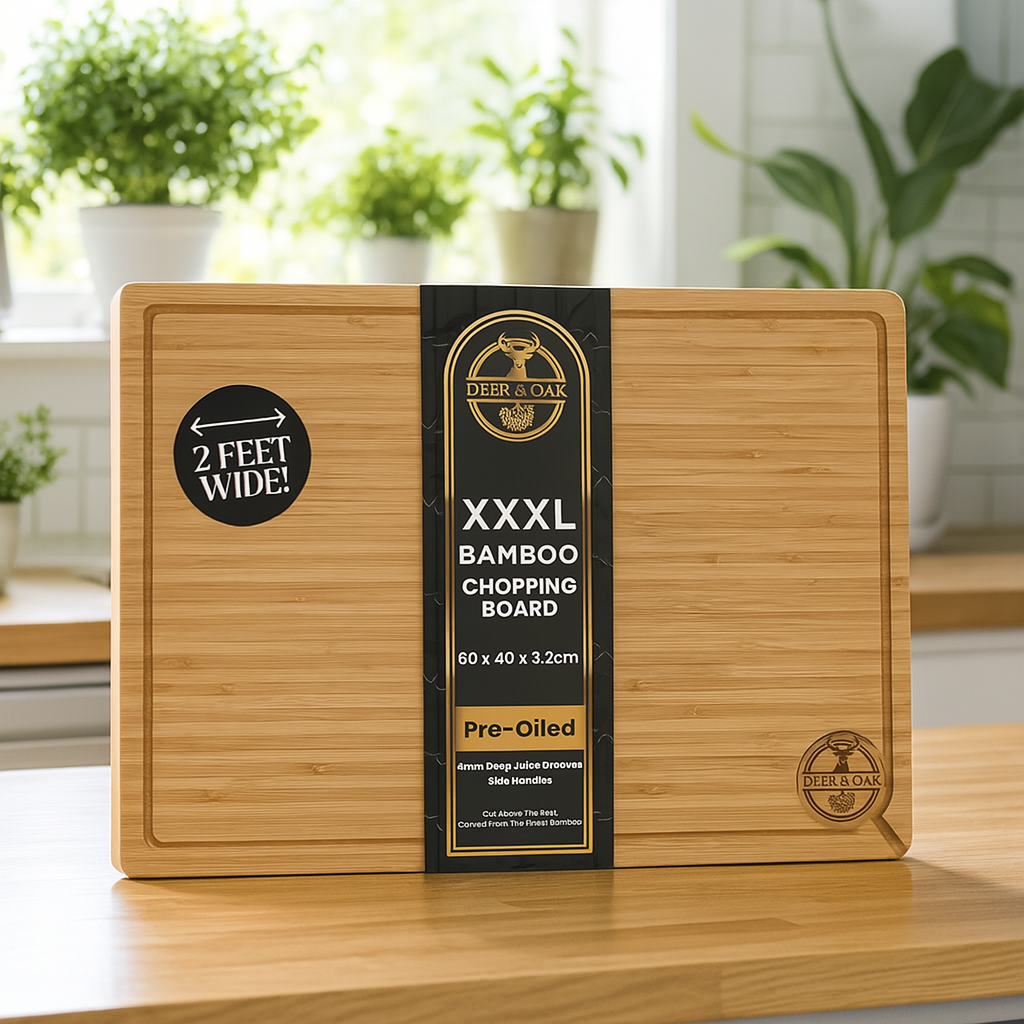 XXXL Premium Bamboo Chopping Cutting Board