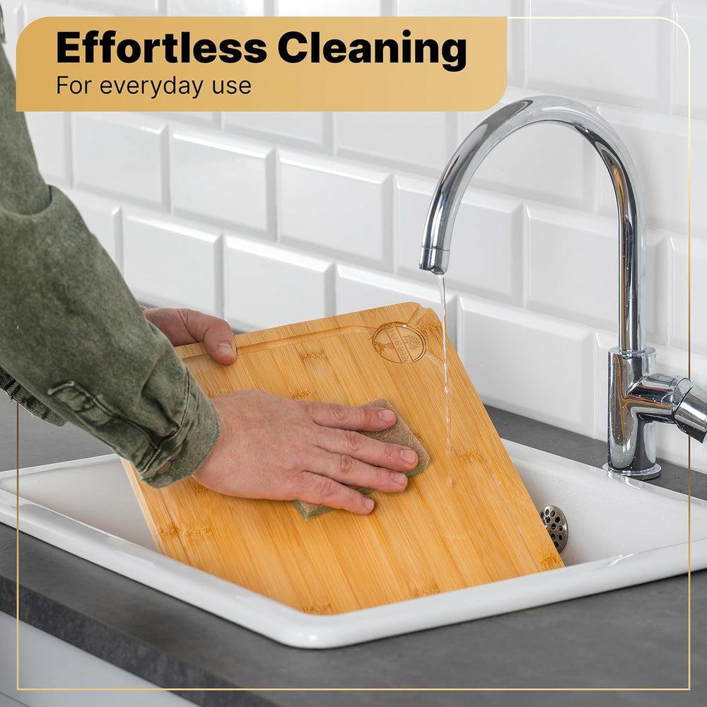 
                  
                    Deer & Oak Personalised Custom Engraved Chopping Board, Pre-Oiled Bamboo Cutting Board, Custom Kitchen Gift, Non Toxic Meat Fish Cheese Bread Board
                  
                