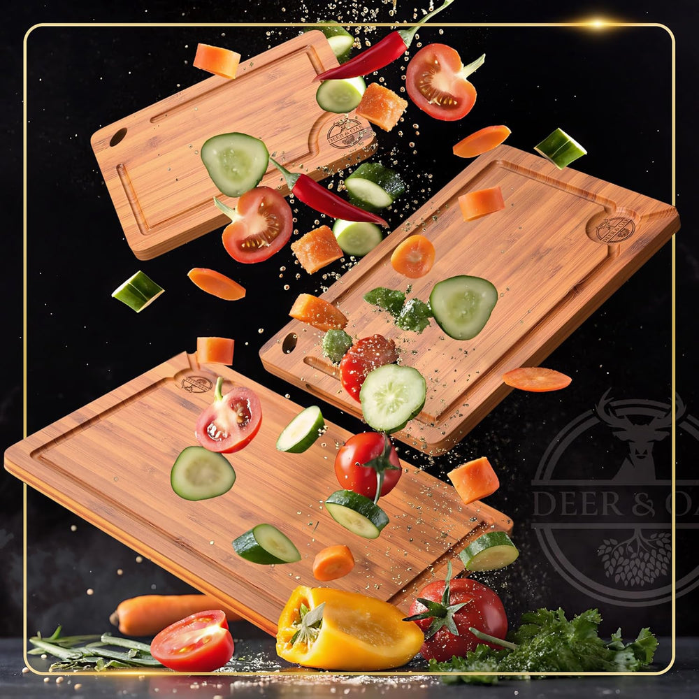 
                  
                    3-piece Carbonised Bamboo Chopping Board Set
                  
                