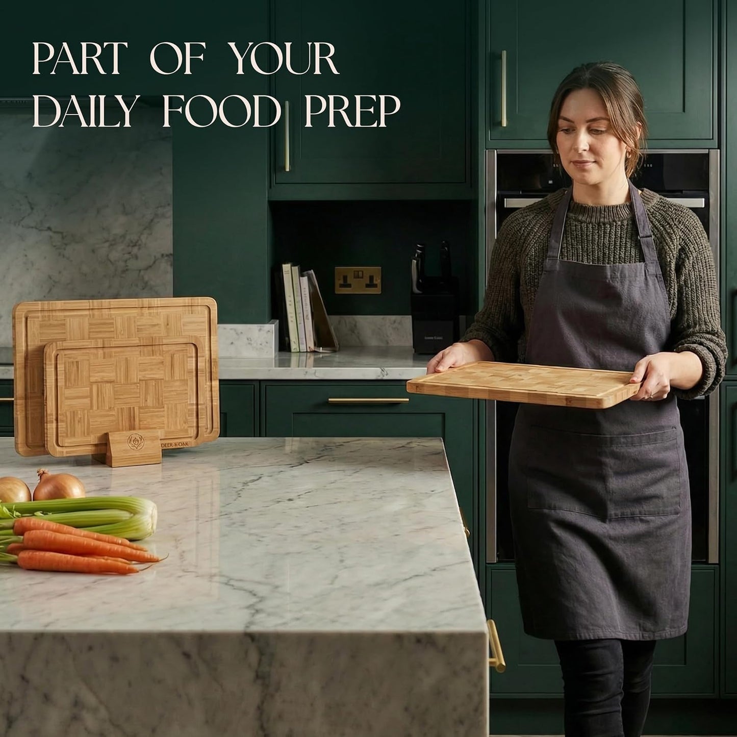 
                  
                    3-Piece Carbonised Bamboo Chopping Board Set
                  
                