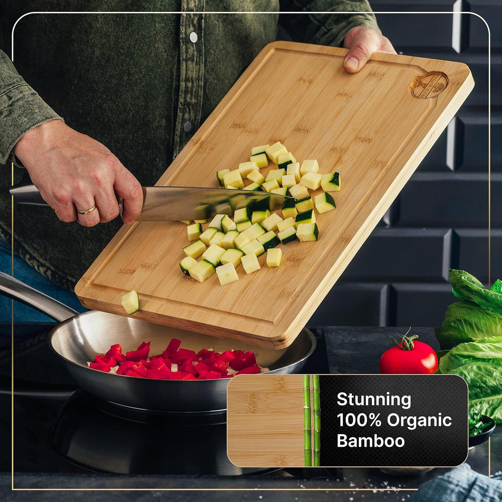 
                  
                    Deer & Oak Personalised Custom Engraved Chopping Board, Pre-Oiled Bamboo Cutting Board, Custom Kitchen Gift, Non Toxic Meat Fish Cheese Bread Board
                  
                