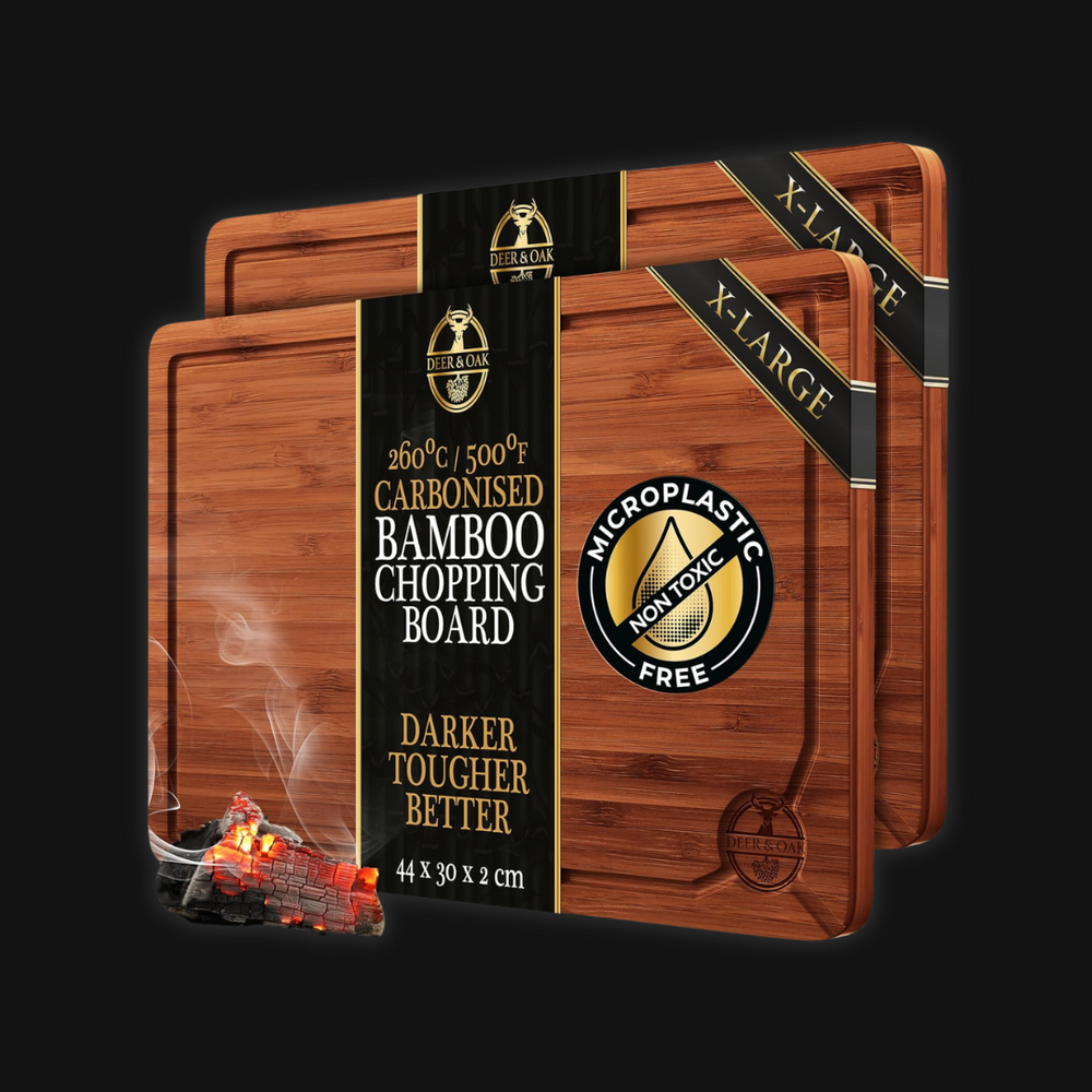 
                  
                    Large Carbonised Bamboo Wood Chopping Board
                  
                