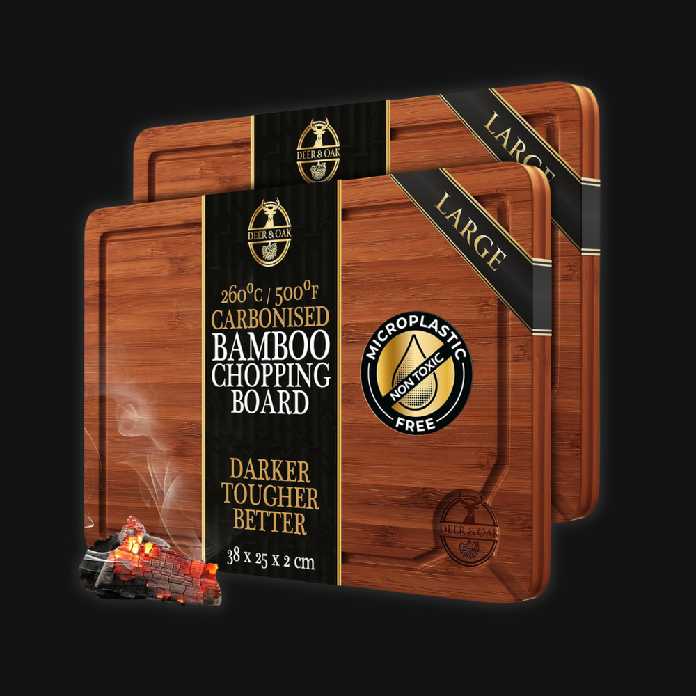 
                  
                    Large Carbonised Bamboo Wood Chopping Board
                  
                