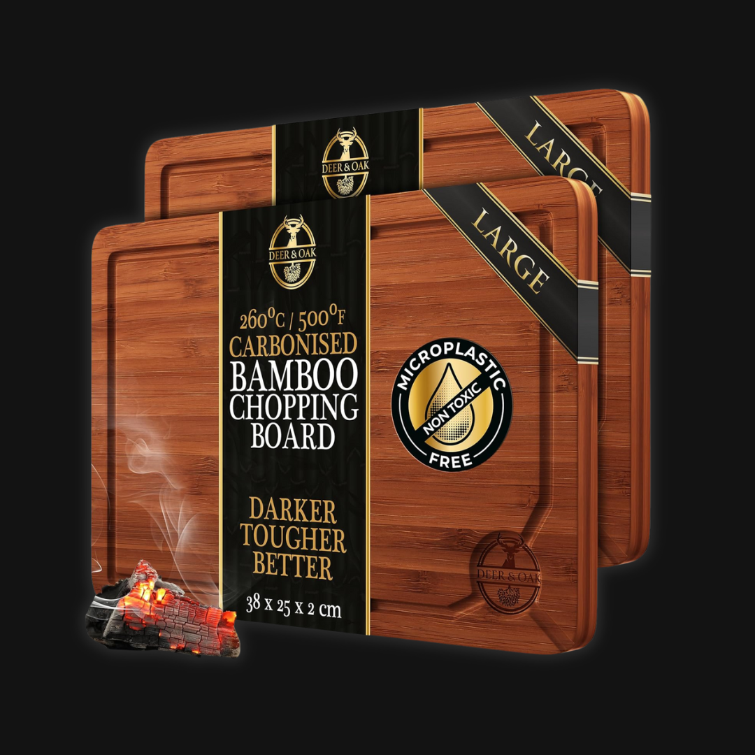 
                  
                    Large Carbonised Bamboo Wood Chopping Board
                  
                