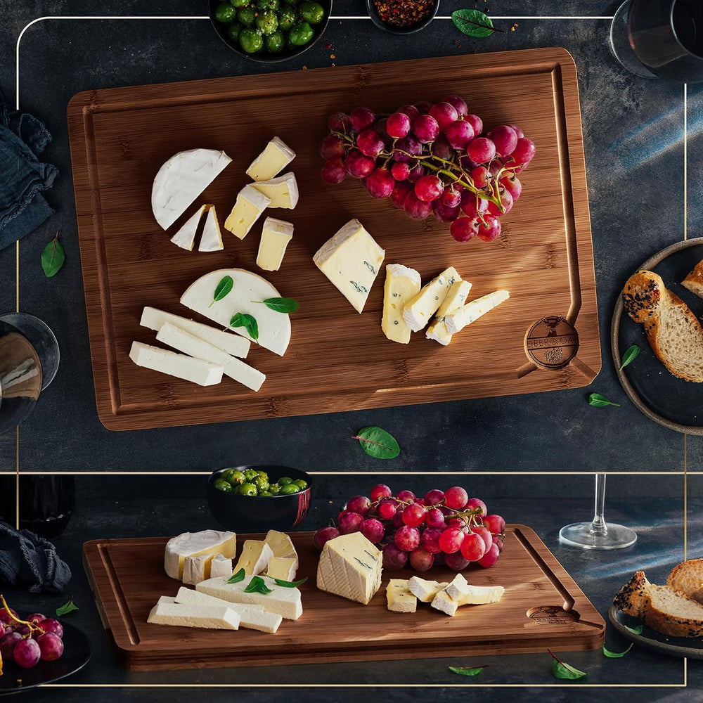
                  
                    Large Carbonised Bamboo Wood Chopping Board
                  
                