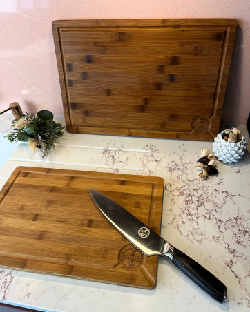 
                  
                    Large Carbonised Bamboo Wood Chopping Board
                  
                