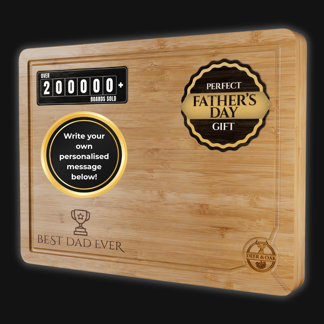 Bamboo Butcher's Block - Personalise your board