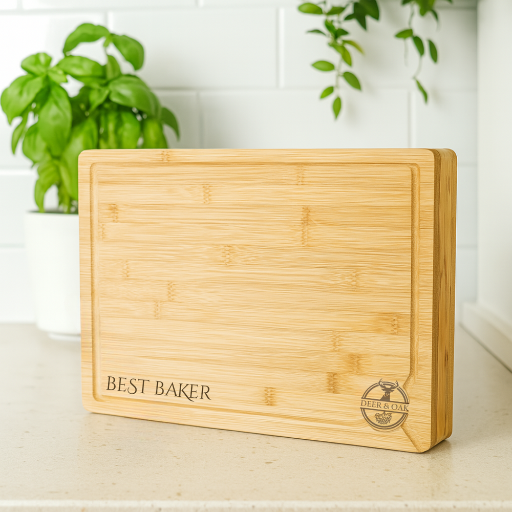 Bamboo Butcher's Block - Personalise your board